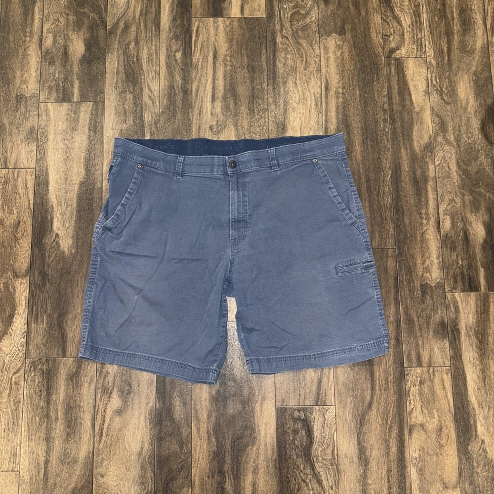 Weatherproof Vintage Ripstop Blue Outdoor Hiking Shorts‎ Men's Size 42 Inseam 9"